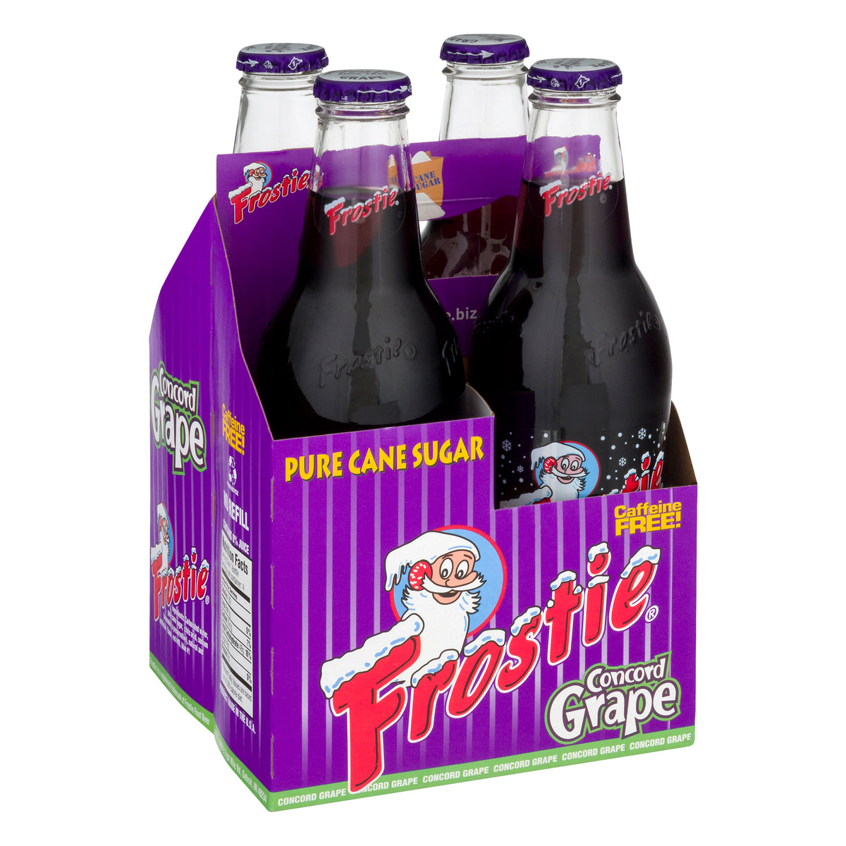 Frostie Caffeine Free Concord Grape Soda 4 ea