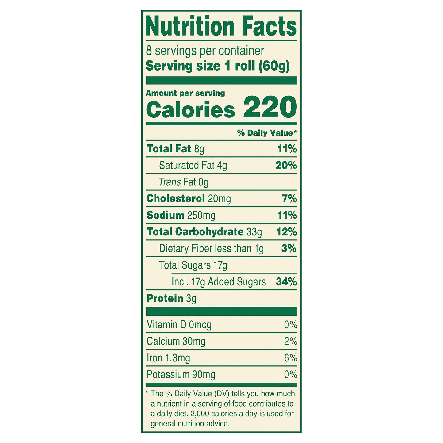 Sister Schubert's Cinnamon Rolls 17 oz. Bag