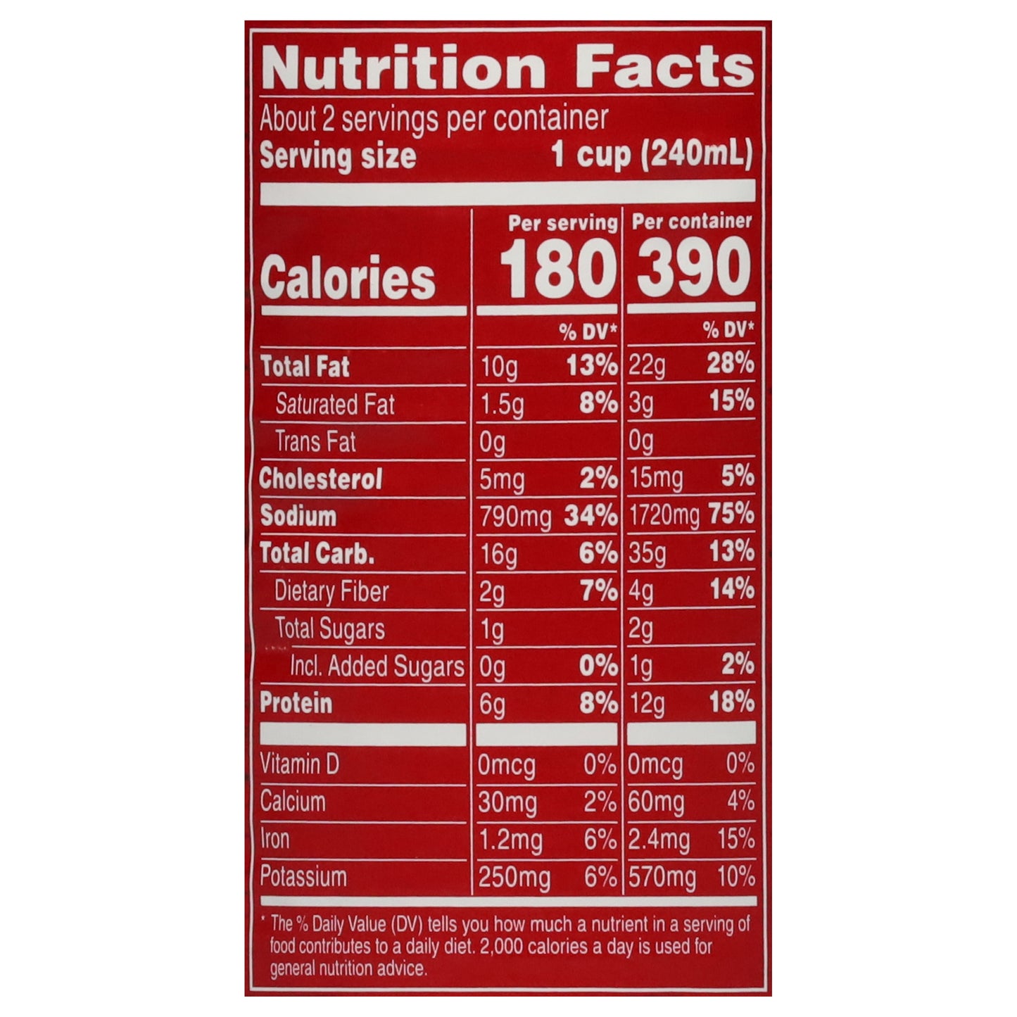 Campbell's Chunky New England Clam Chowder Soup 18.8 oz