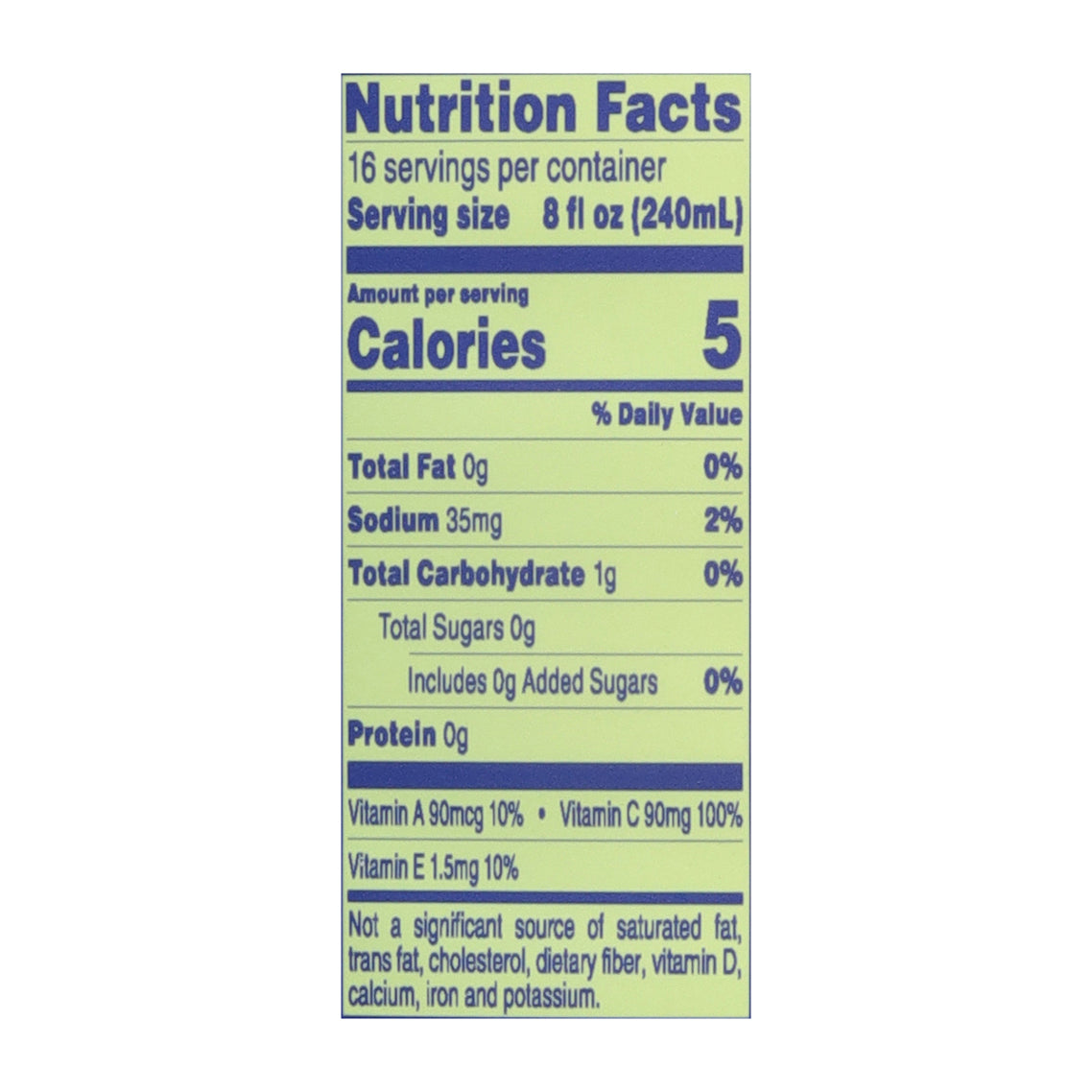 Tampico Zero Sugar Citrus Punch 1 gal