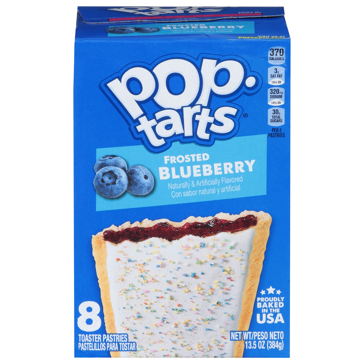 Pop-Tarts Frosted Blueberry Toaster Pastries 8 ea