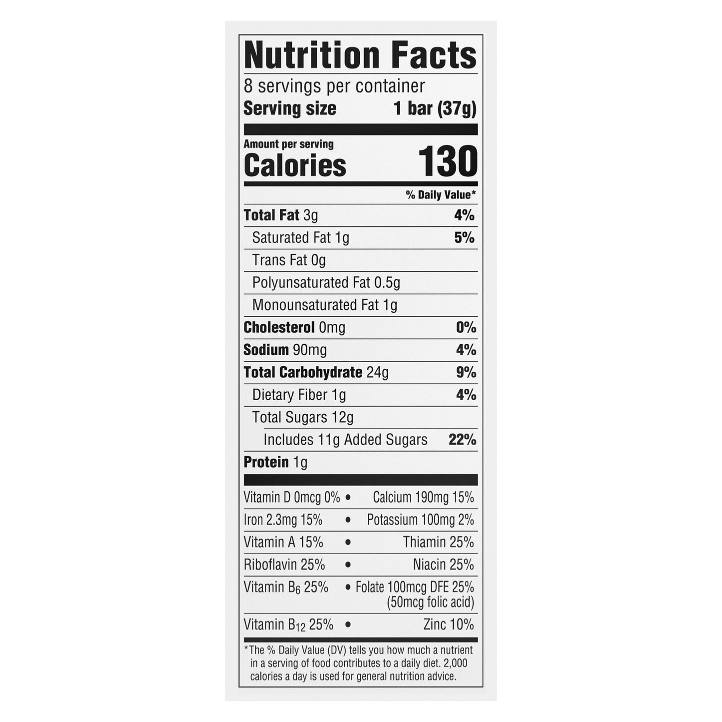 Food Club Fruit & Grain Strawberry Cereal Bars 8 ea