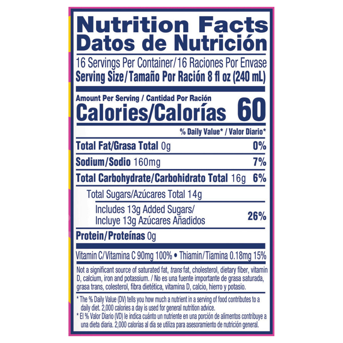 Sunnyd Passion Fruit Juice Drink, 1 Gallon Bottle