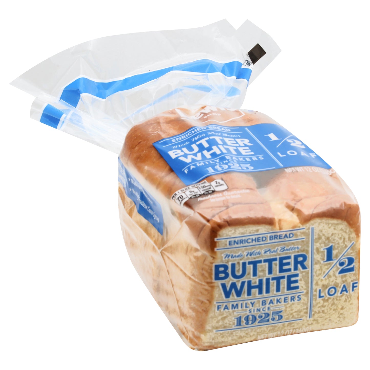 Lewis 1/2 Loaf Butter White Bread 12 oz