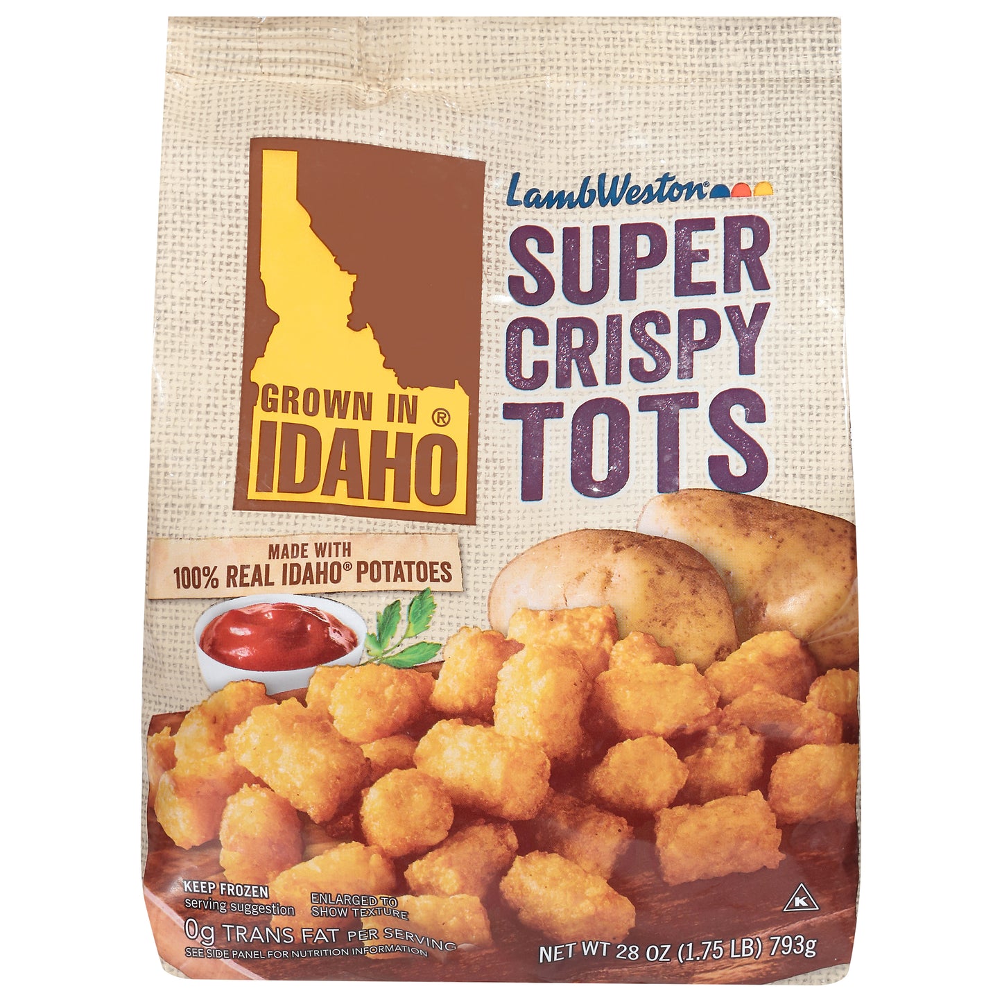 Lamb Weston Super Crispy Tots 28 oz