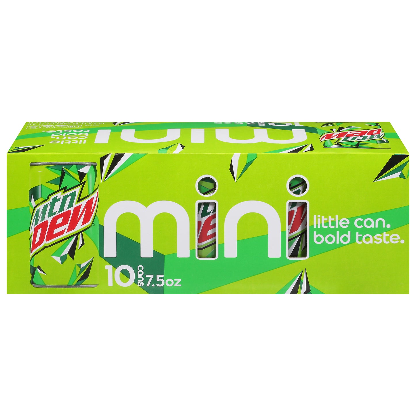 Mtn Dew Soda Mini 10 - 7.5 fl oz Cans