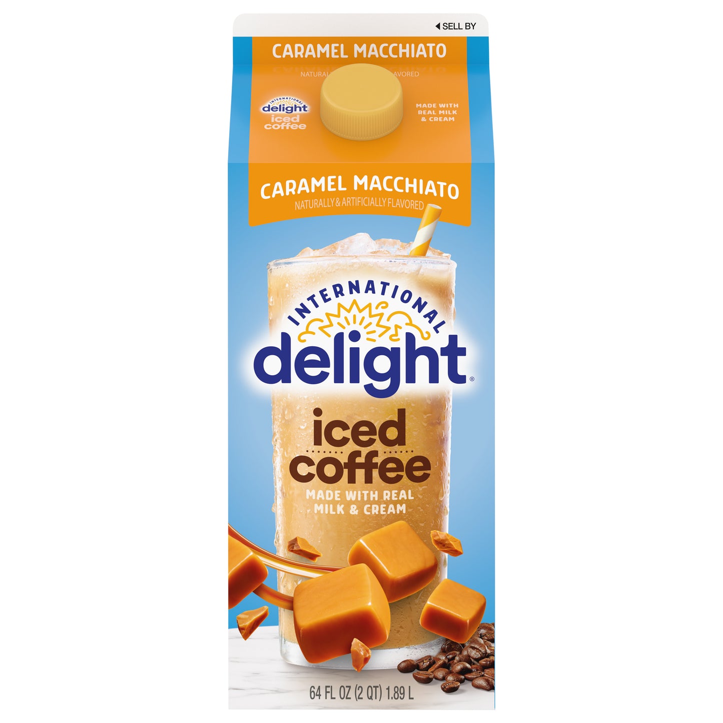 International Delight Caramel Macchiato Iced Coffee, 64 Oz.