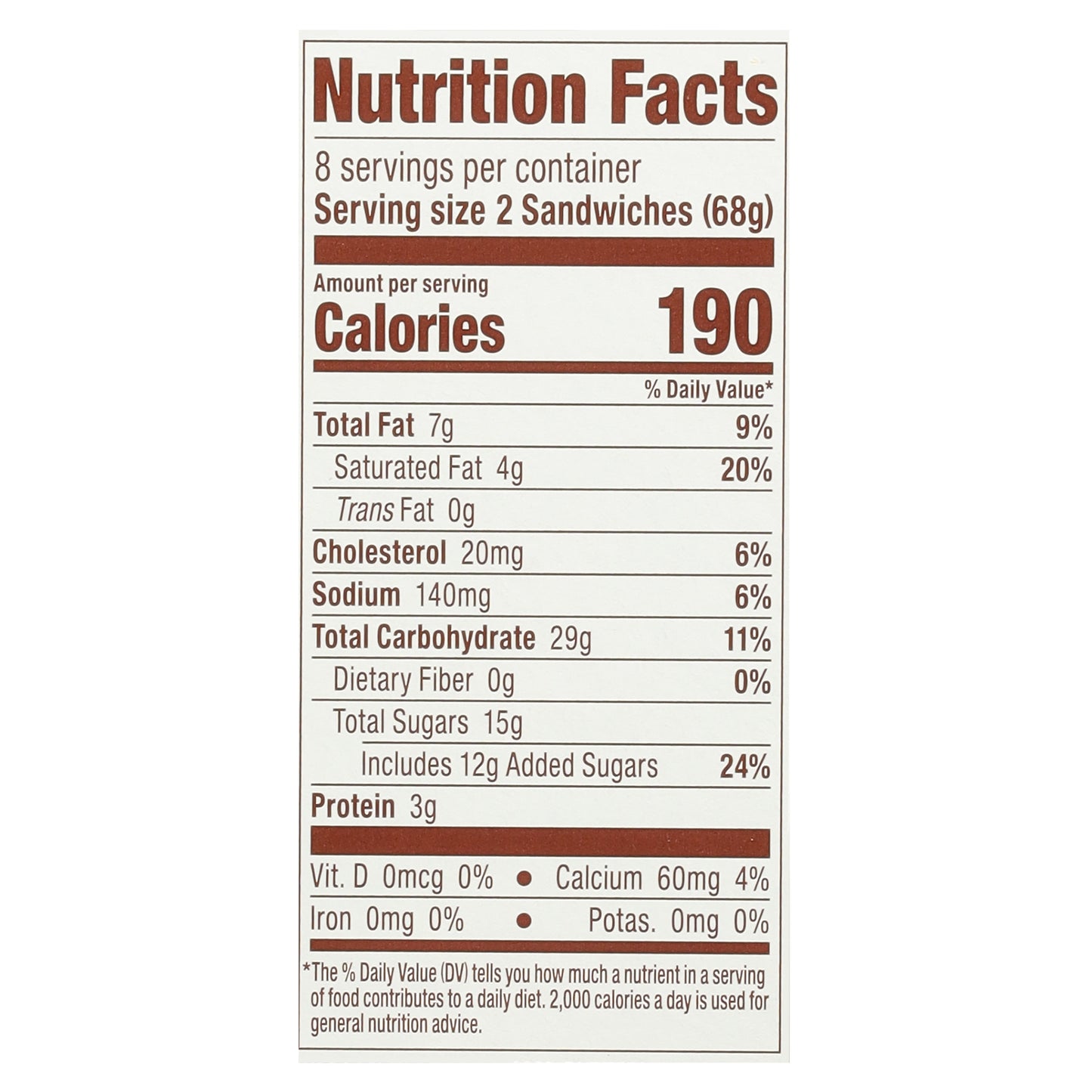 Mayfield Creamery Mini Vanilla Ice Cream Sandwiches 16 - 2.25 fl oz Packs