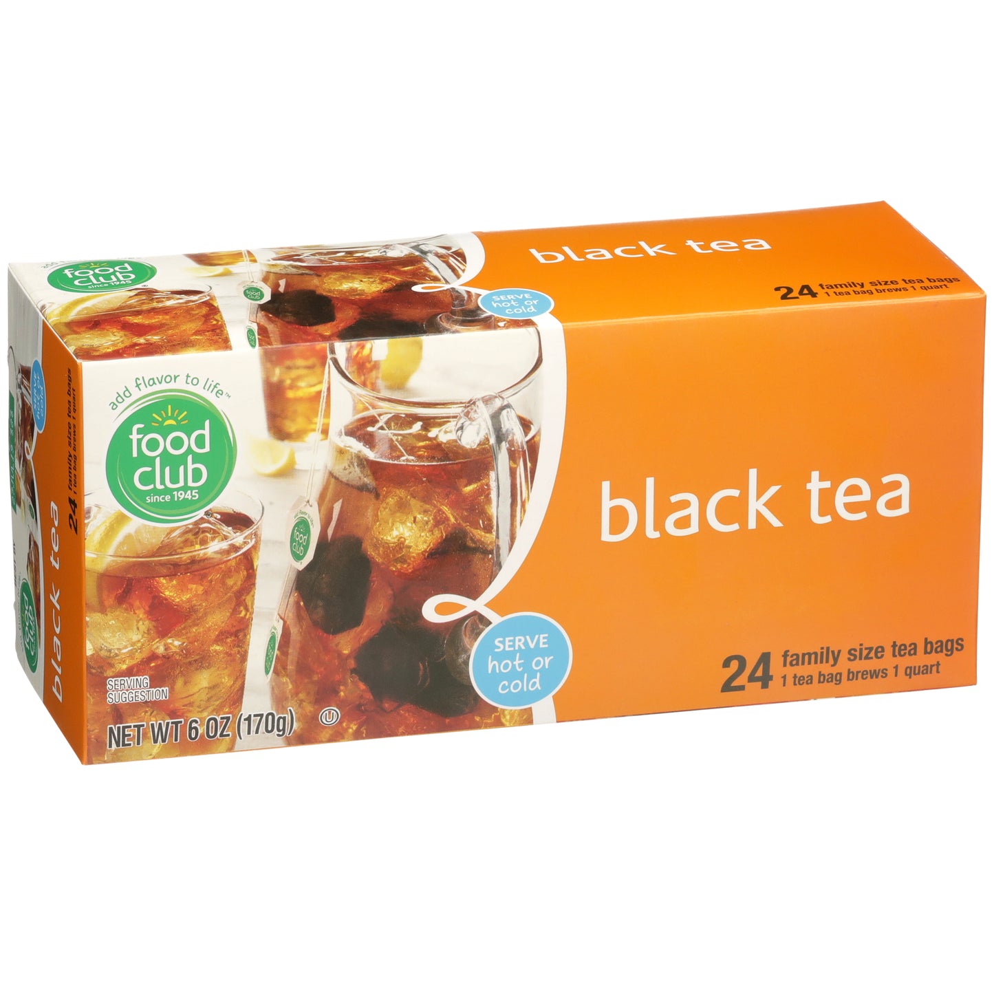 Black Tea Bags - Family Size