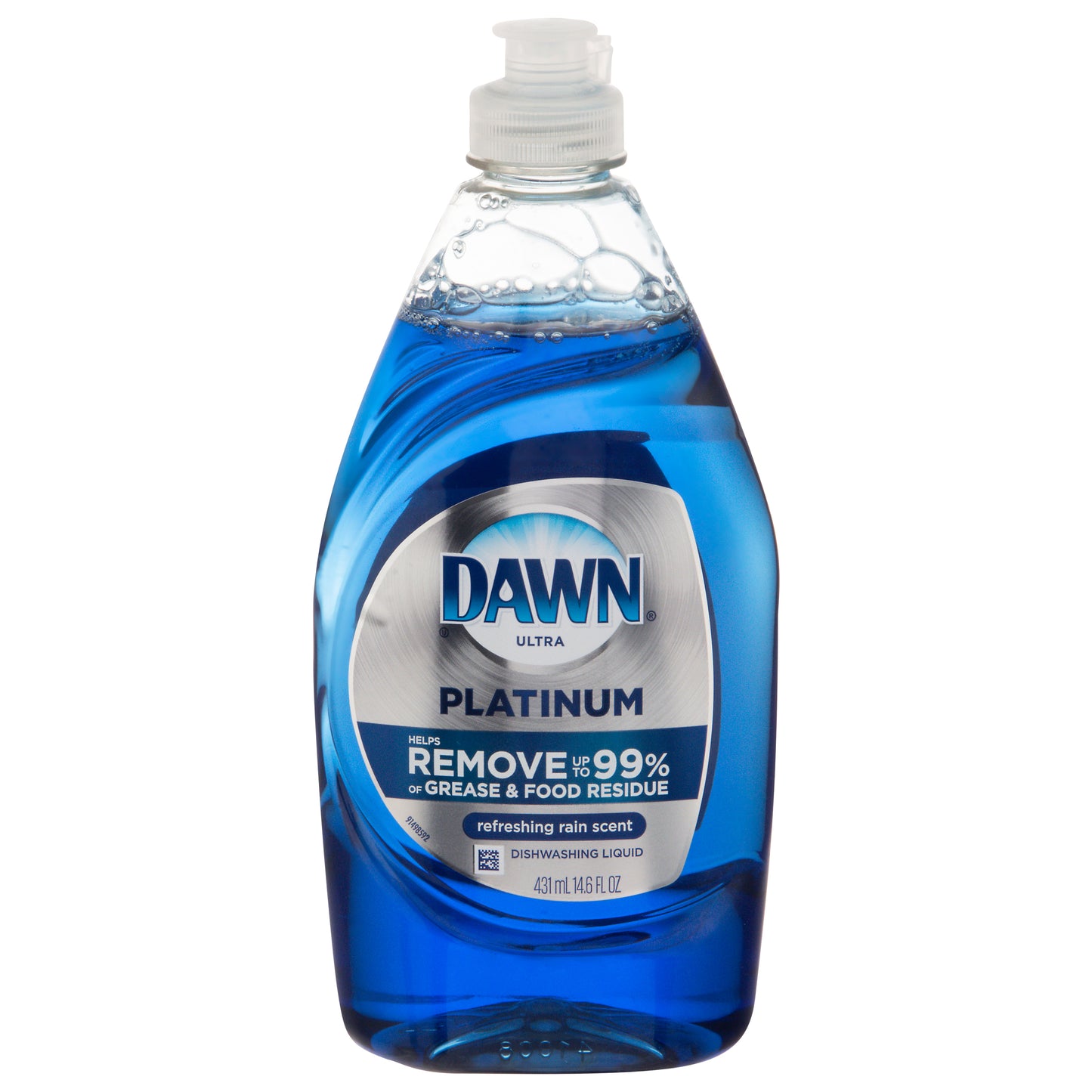 Dawn Ultra Platinum Platinum Refreshing Rain Scent Dishwashing Liquid 14.6 fl oz