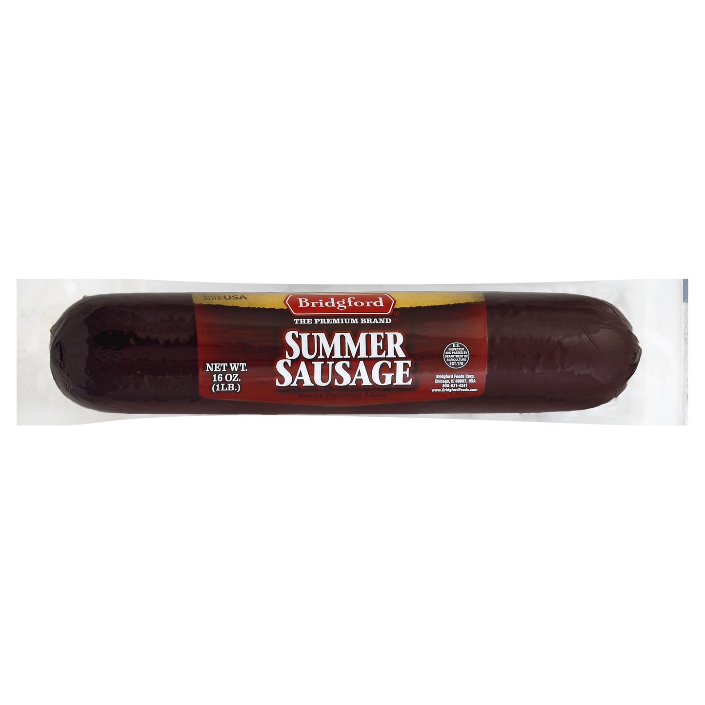 Bridgford Summer Sausage 16 oz