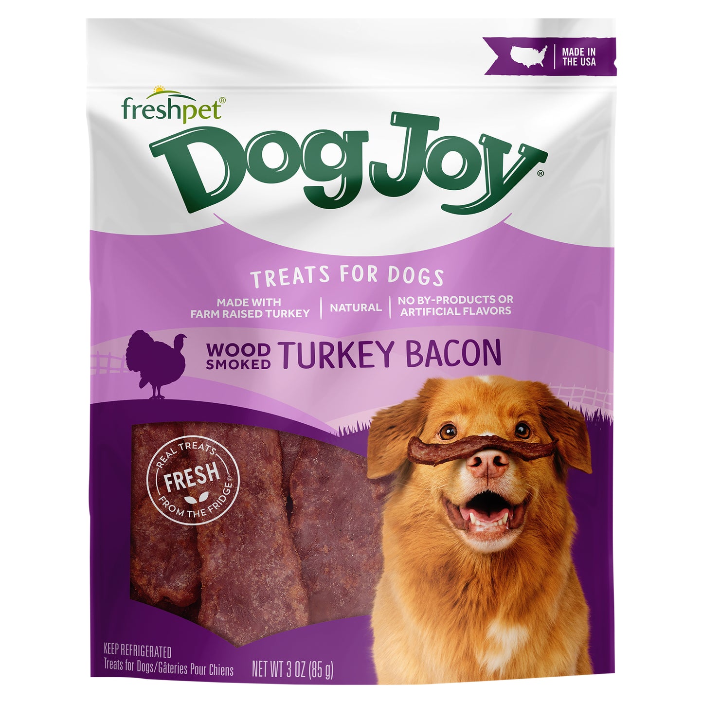 DOG JOY TURKEY BACON