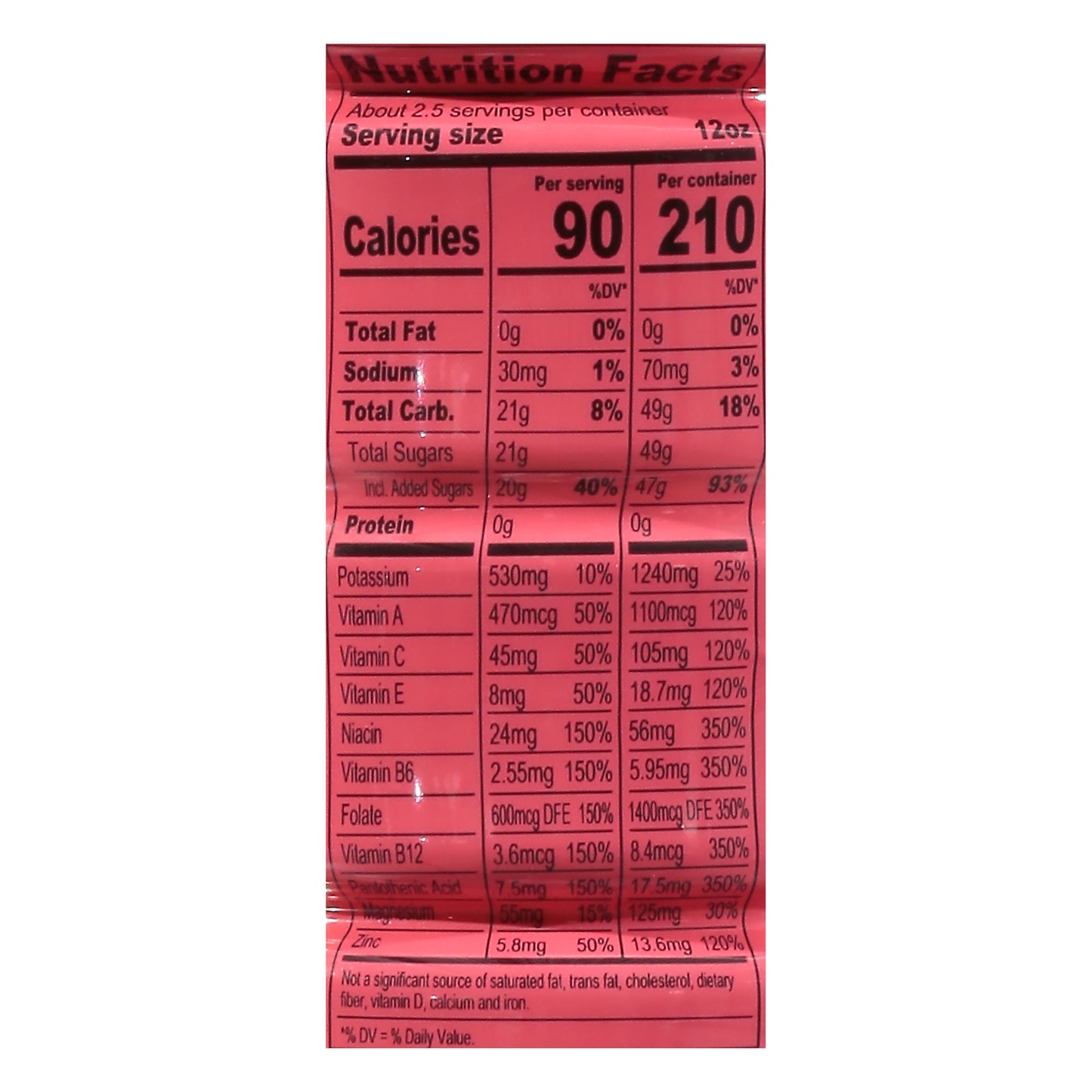 BodyArmor 8 Pack Strawberry Banana Super Drink 8 - 12 fl oz Bottles