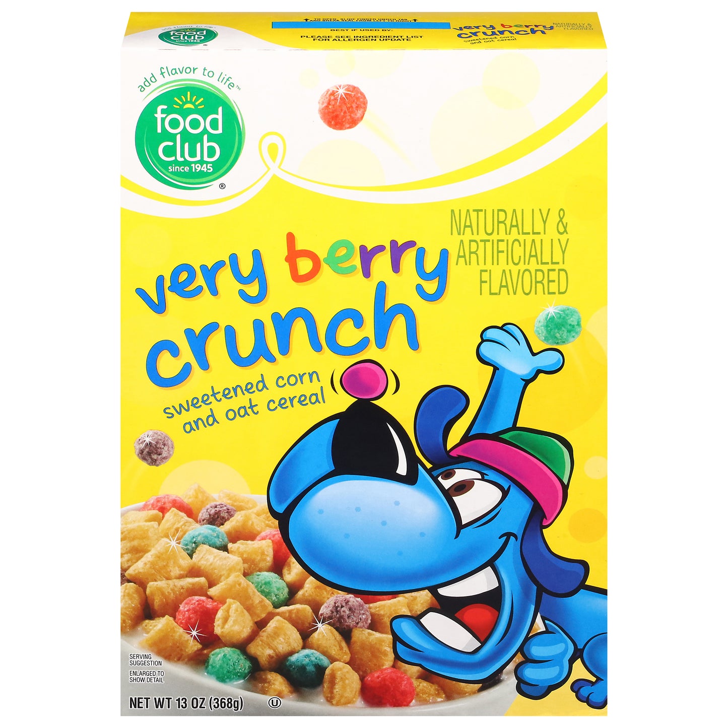 Food Club Very Berry Crunch Cereal 13 oz