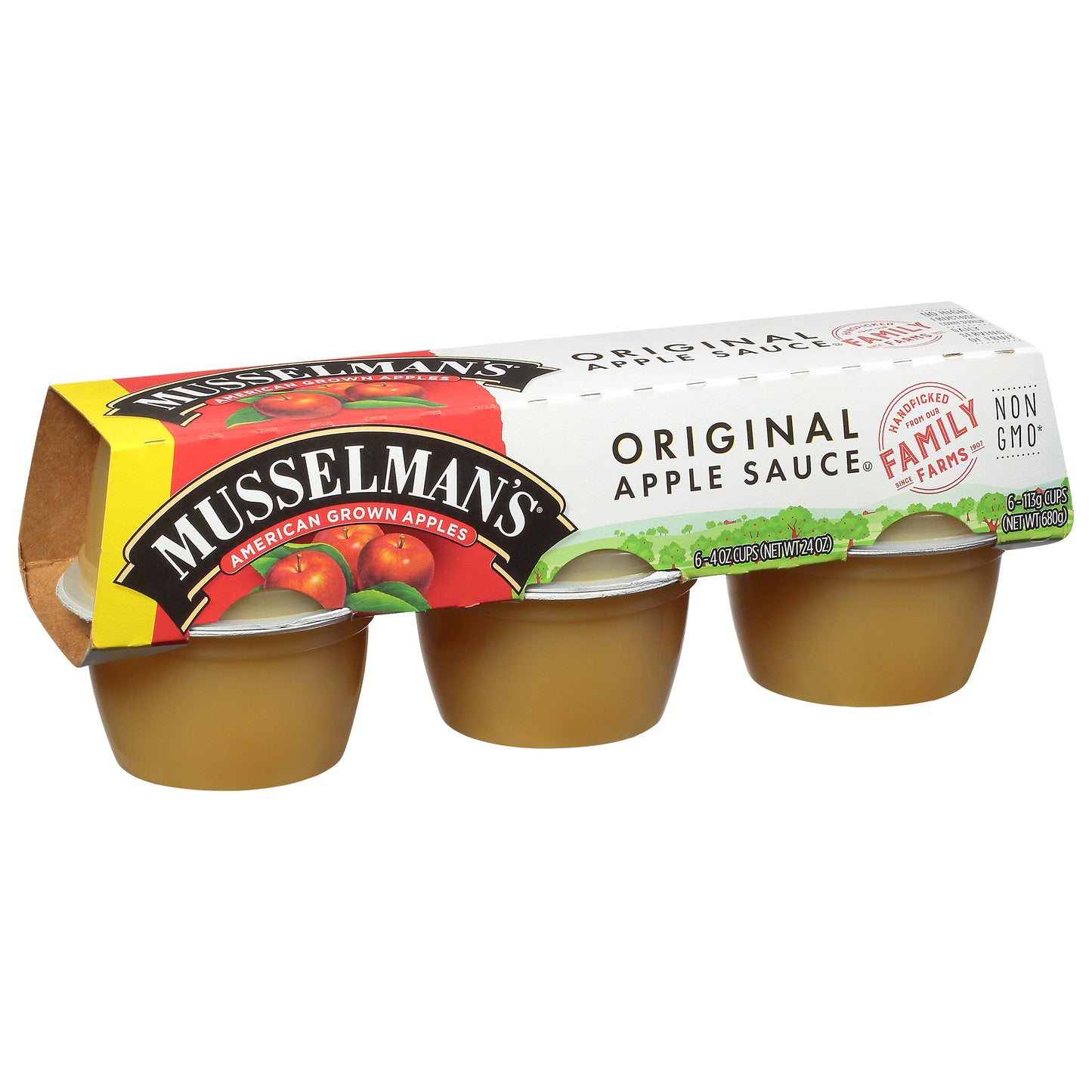 Musselman's Original Apple Sauce 6 - 4 oz.