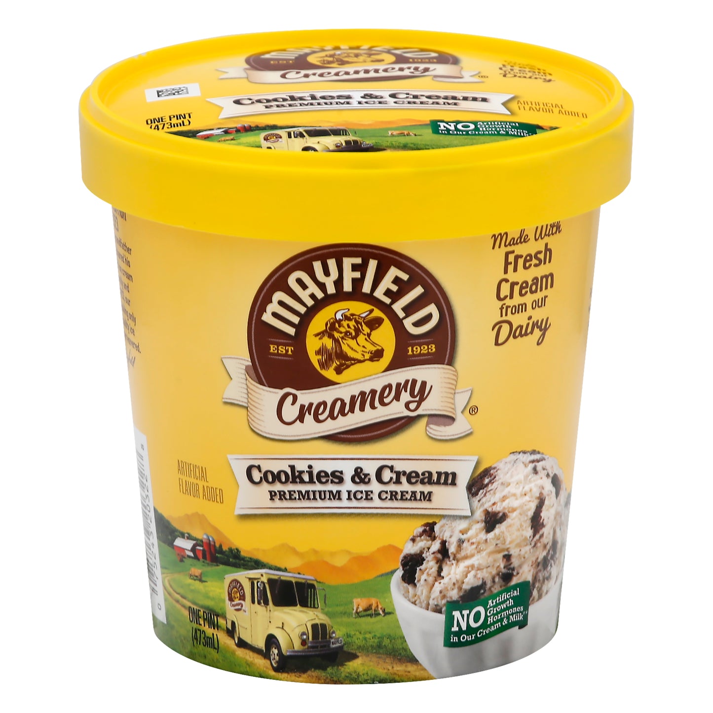 Mayfield Creamery Cookies & Cream Premium Ice Cream 1 pt