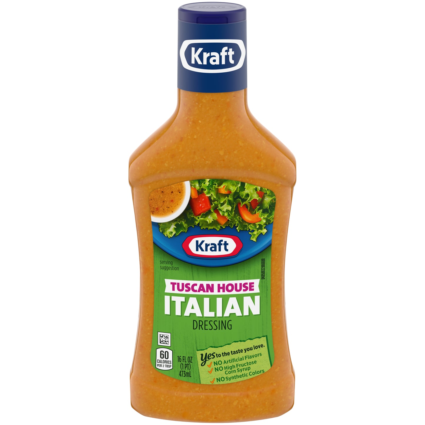 Kraft Tuscan House Italian Salad Dressing, 16 fl oz Bottle