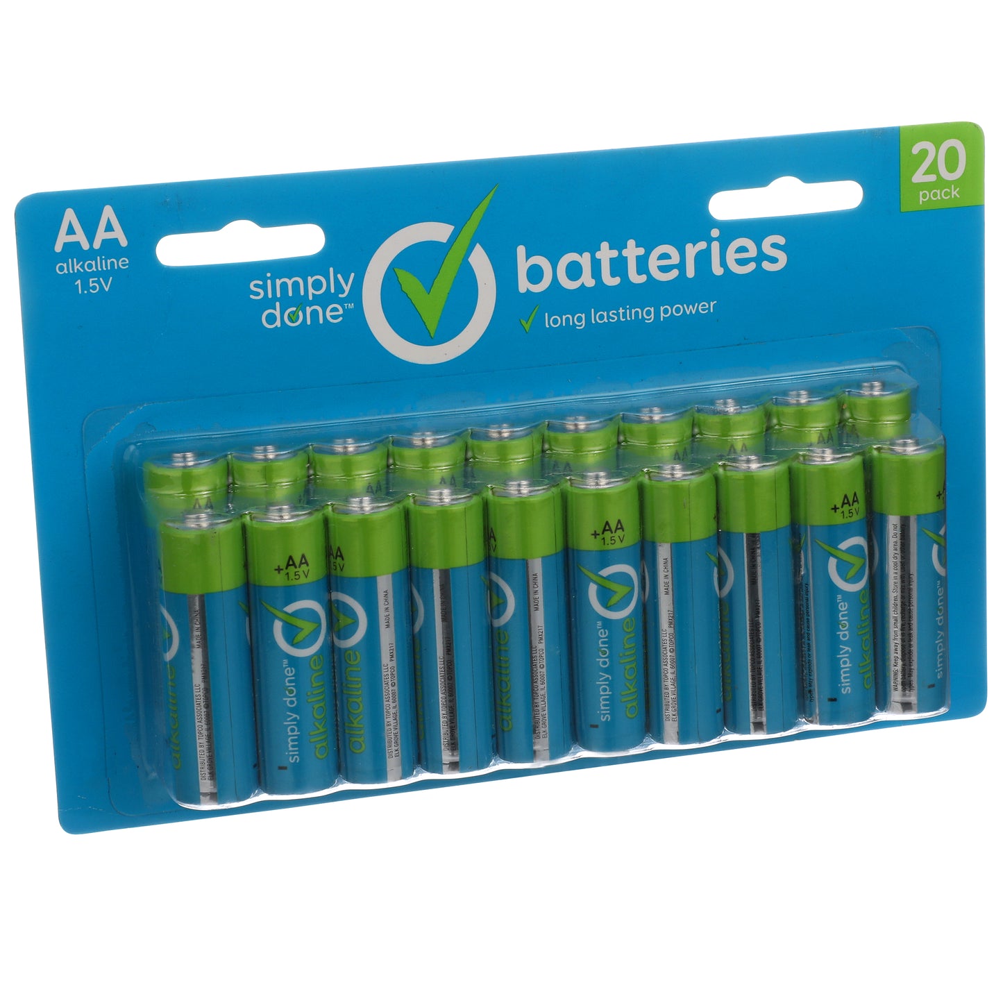 Aa Alkaline 1.5V Batteries