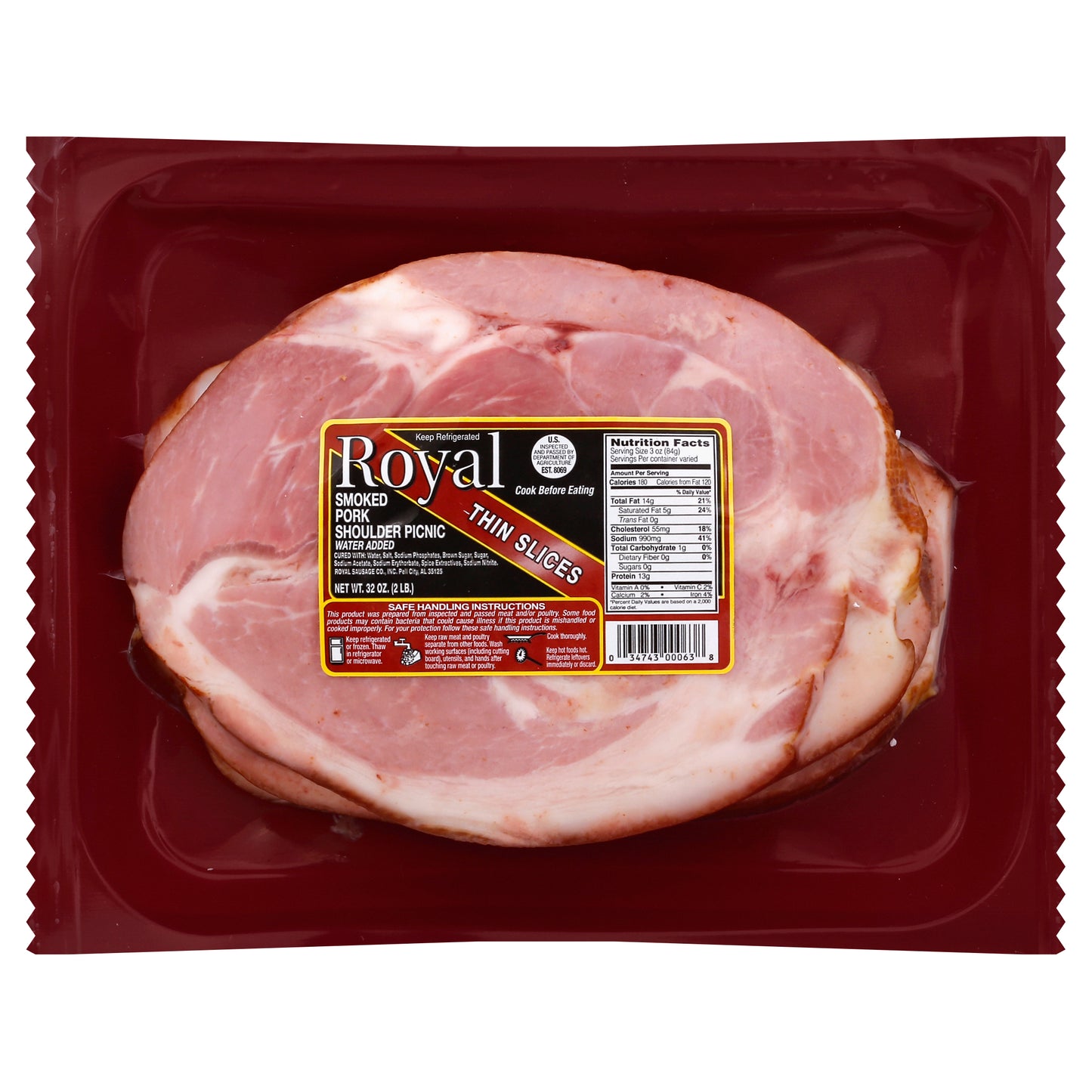 Royal Pork Shoulder 32 oz