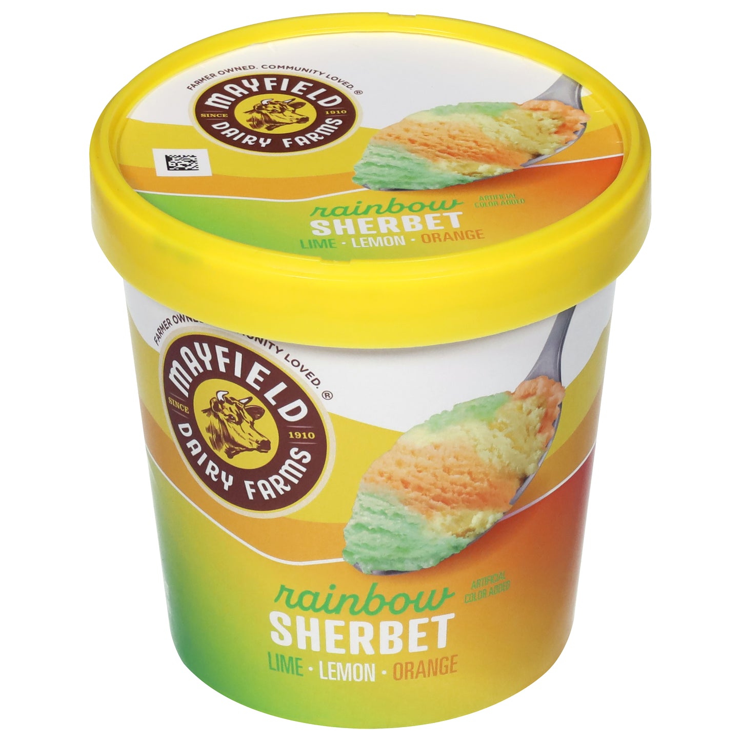 Mayfield Dairy Farms Rainbow Sherbet 1 pt