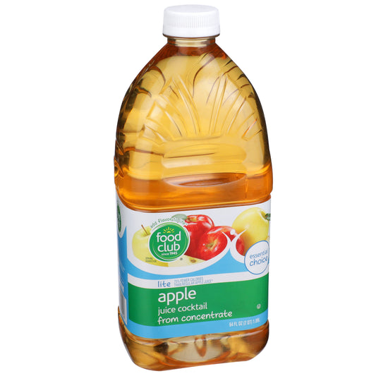 Lite Apple Juice Cocktail From Concentrate
