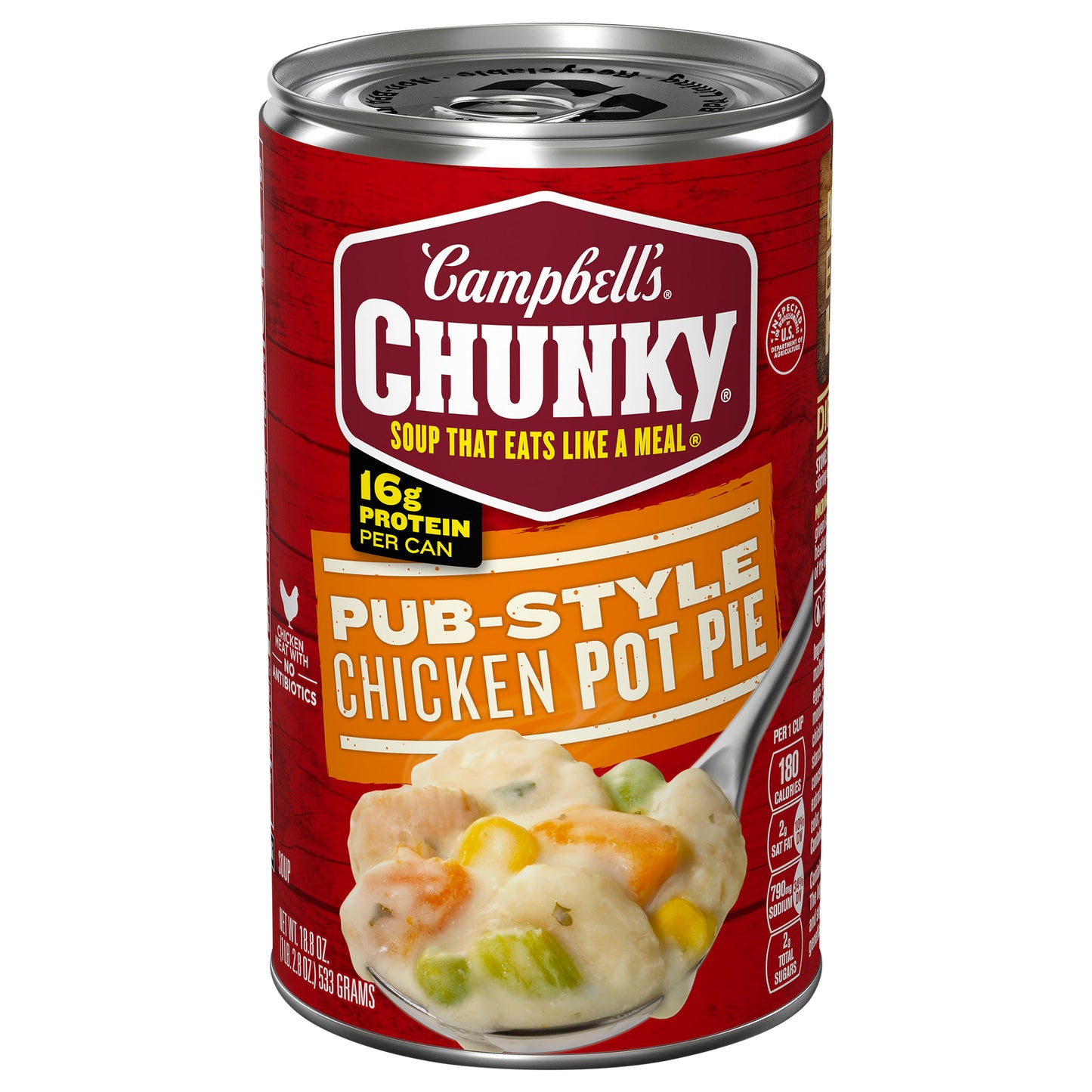 Campbell's Chunky Pub-Style Chicken Pot Pie Soup 18.8 oz