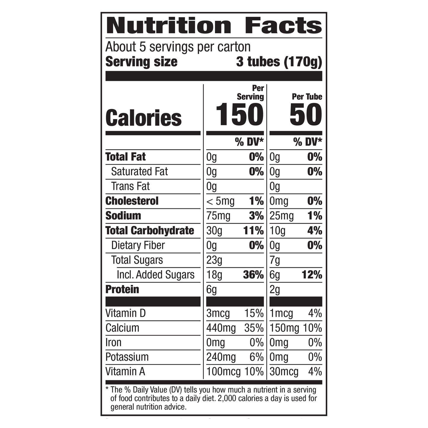 Go-GURT Berry and Strawberry Kids Fat Free Yogurt Variety Pack, Gluten Free, 2 oz. Yogurt Tubes (16 Count)