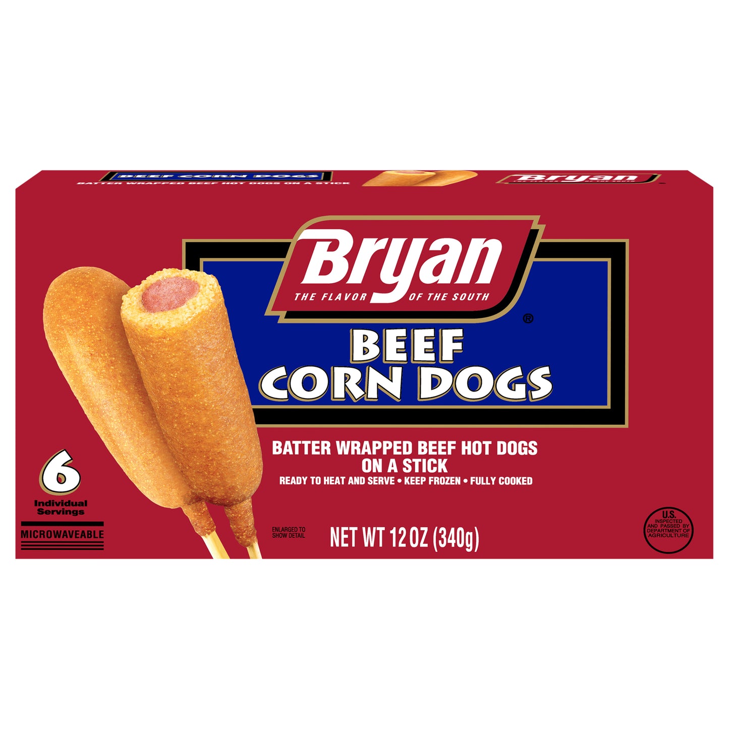 Beef Corn Dogs 6 Count (Frozen)