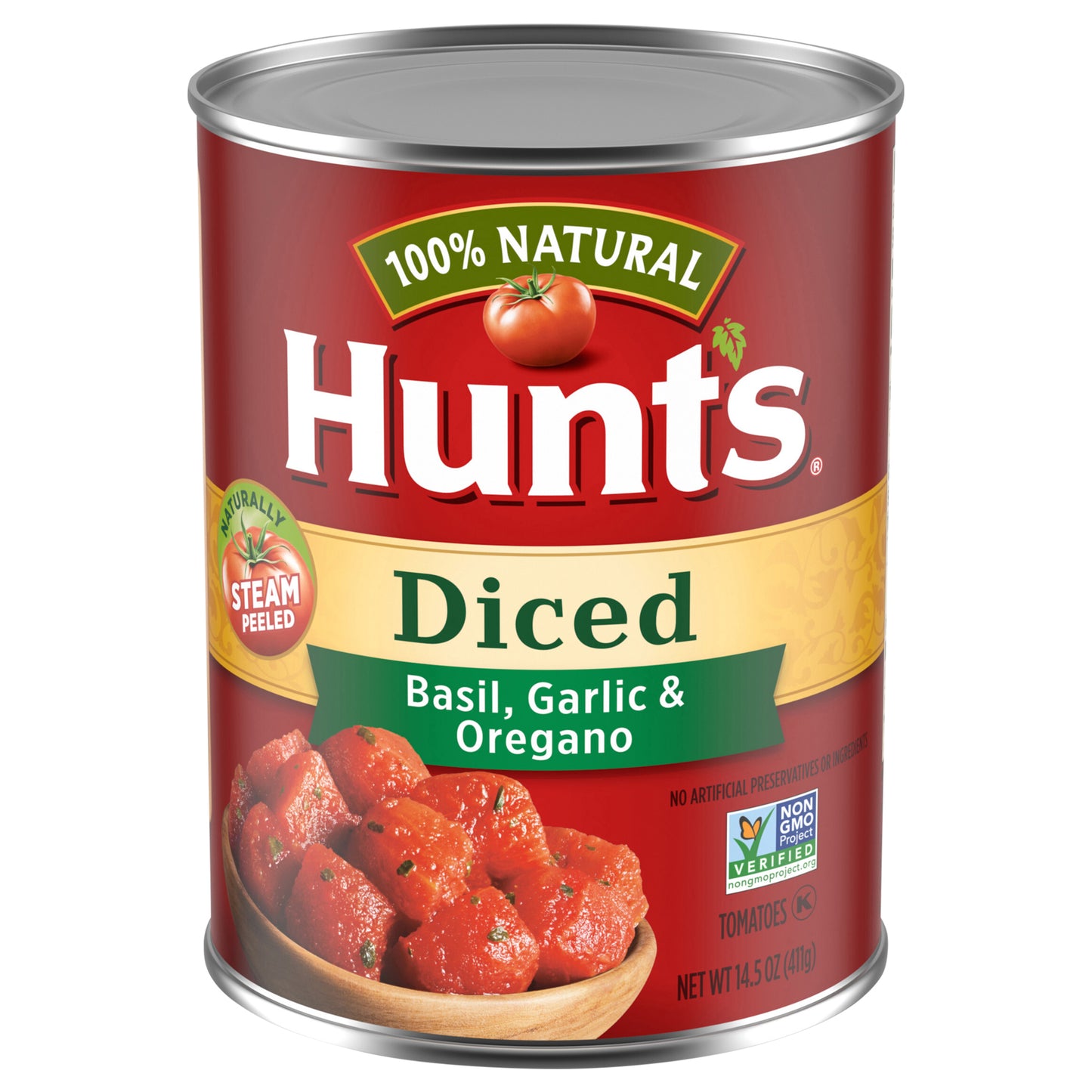 Hunt's Diced Tomatoes with Basil Garlic and Oregano