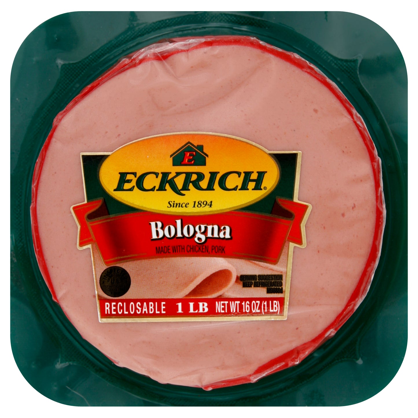 Eckrich Bologna 16 oz - Ground Beef & Burgers