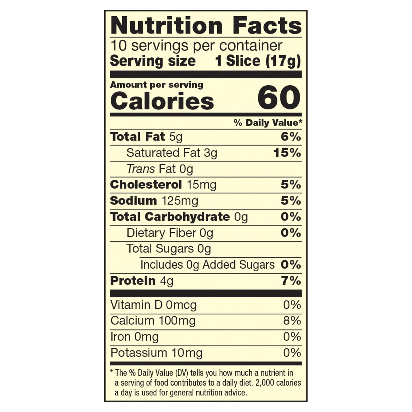 Sargento® Creamery Sliced Provolone Natural Cheese, 10 slices