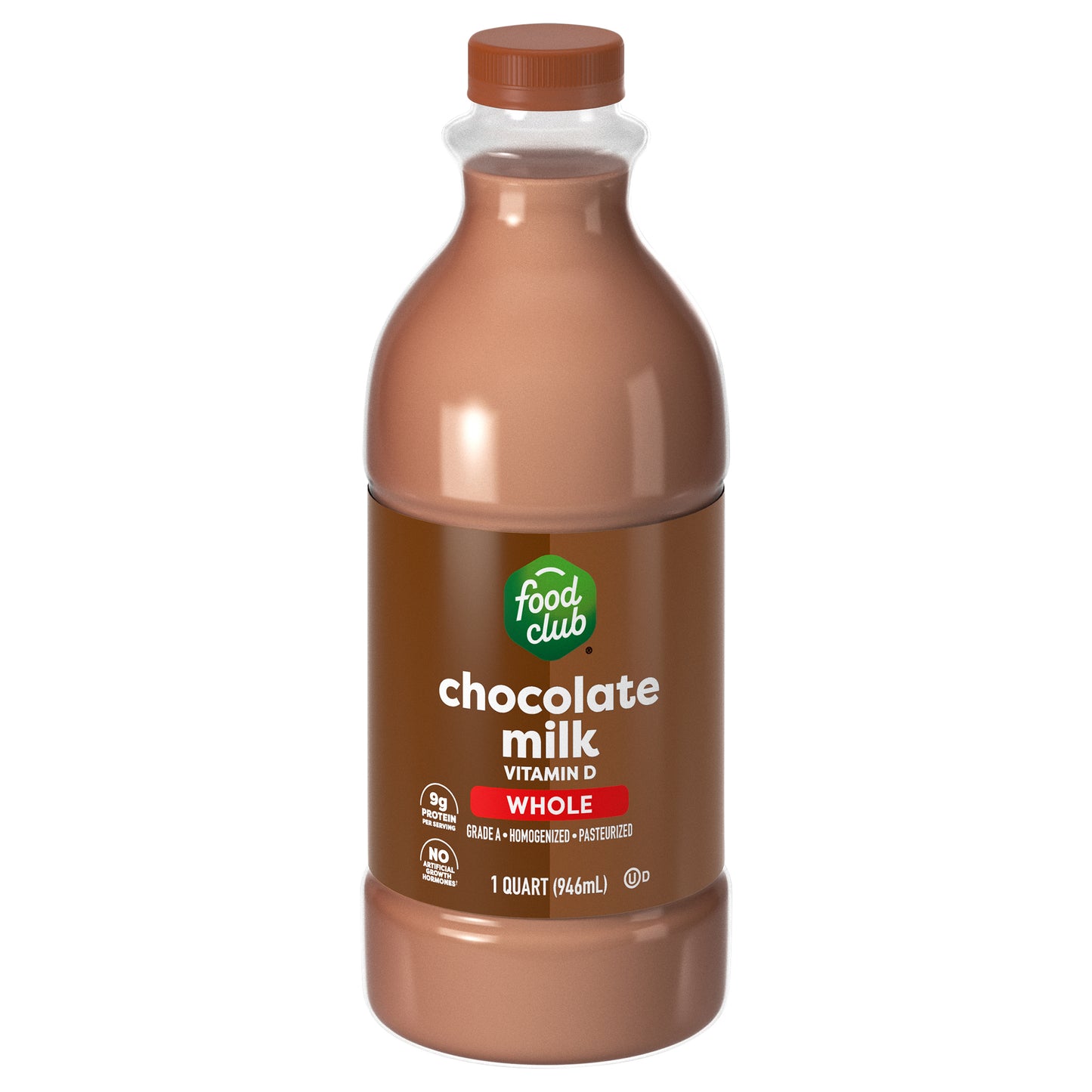 Food Club Whole Chocolate Milk 1 qt