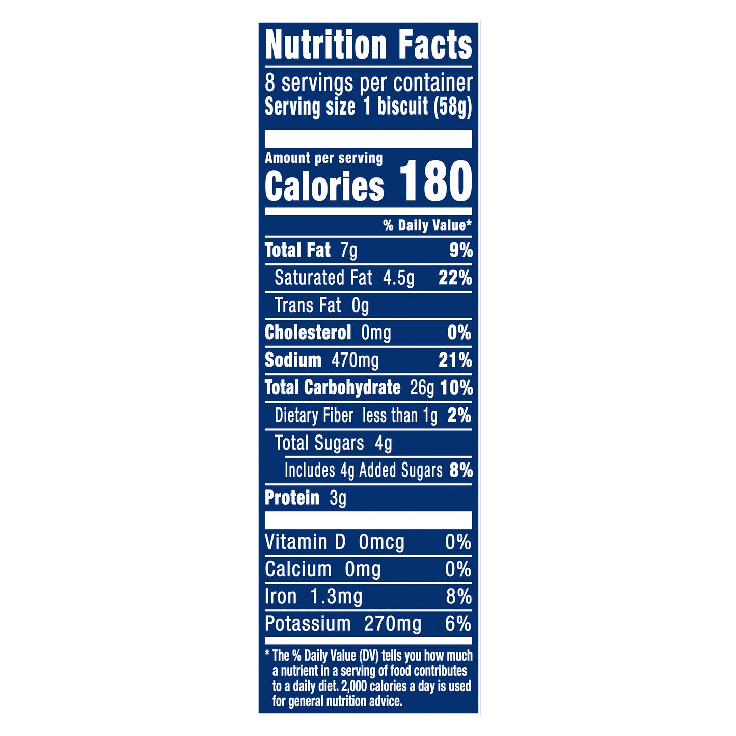 Pillsbury Grands! Southern Homestyle Buttermilk Refrigerated Biscuit Dough, 8 Biscuits, 16.3 oz