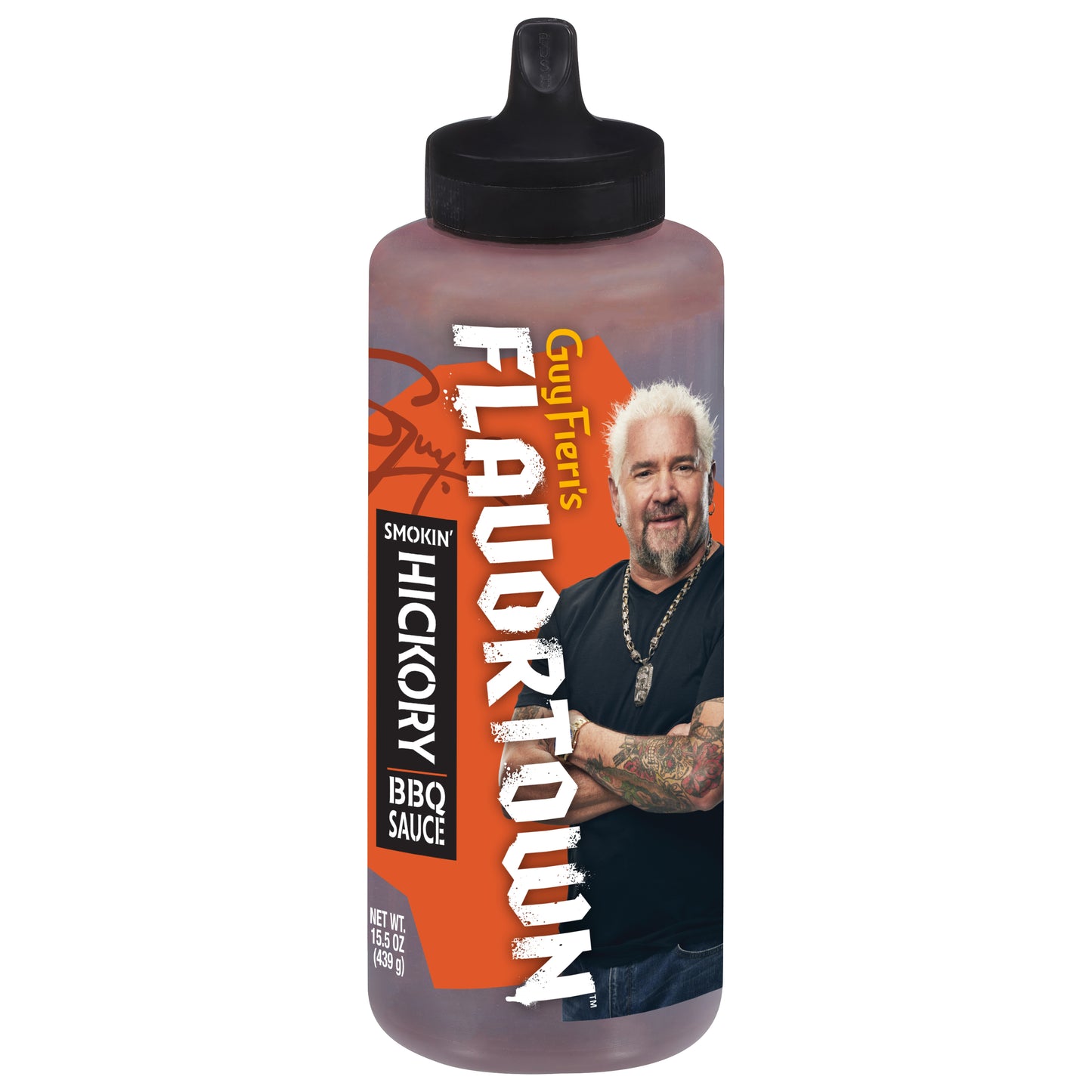 Guy Fieri's Flavortown Smokin' Hickory BBQ Sauce 15.5 oz