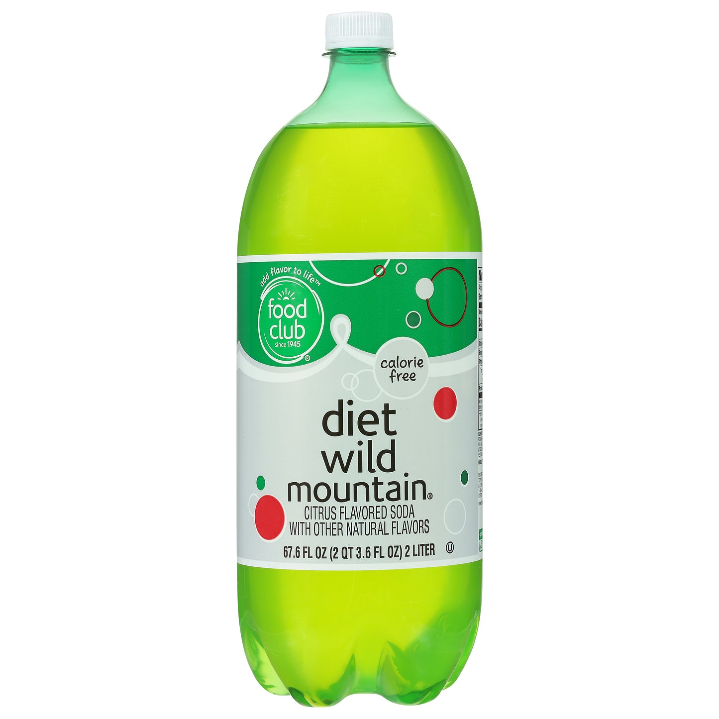 Food Club Diet Wild Mountain Soda 67.6 fl oz