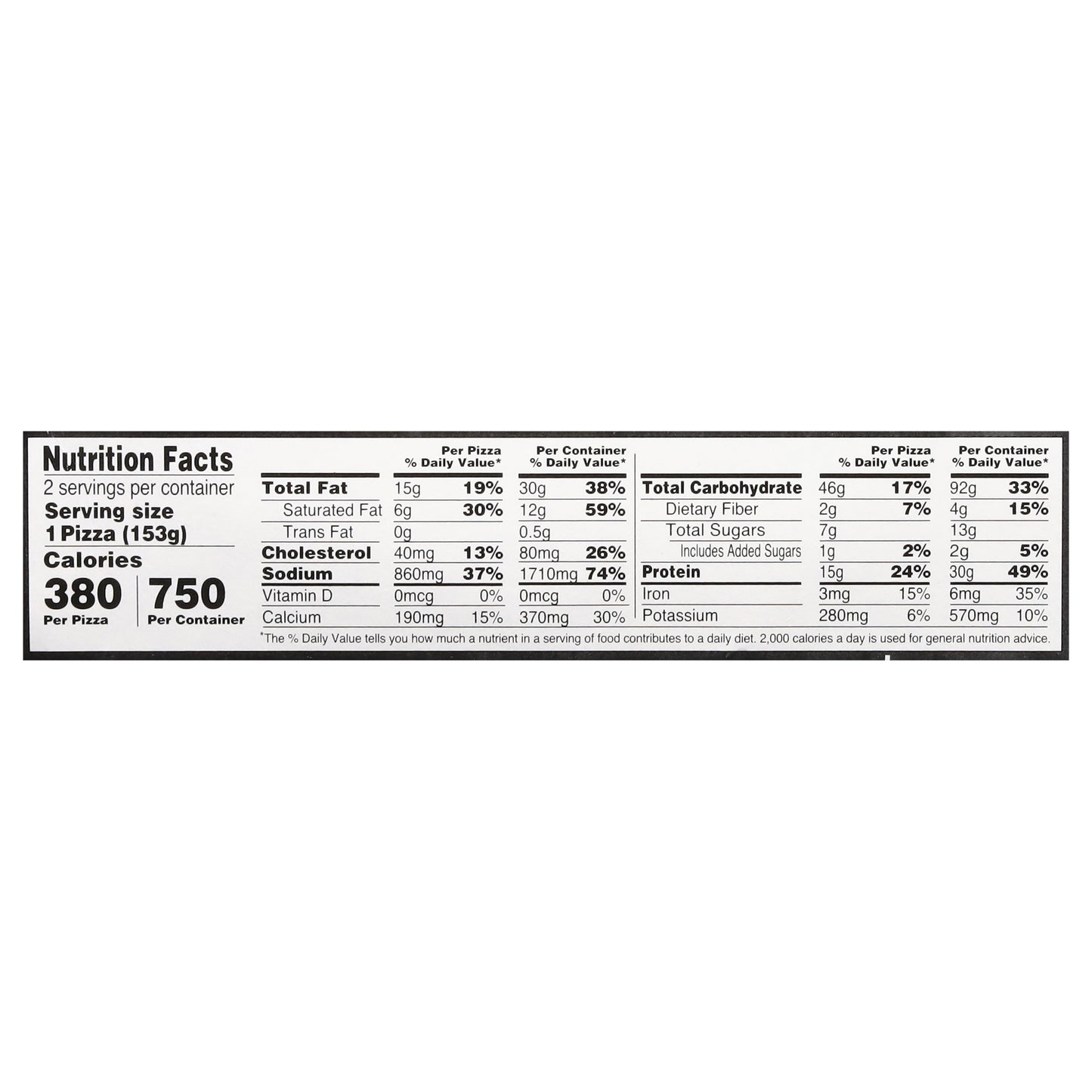 Red Baron French Bread Pepperoni Pizza Singles 2 ea