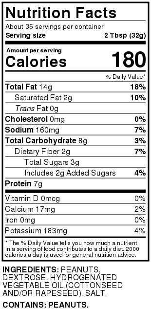 Crunchy Peanut Butter