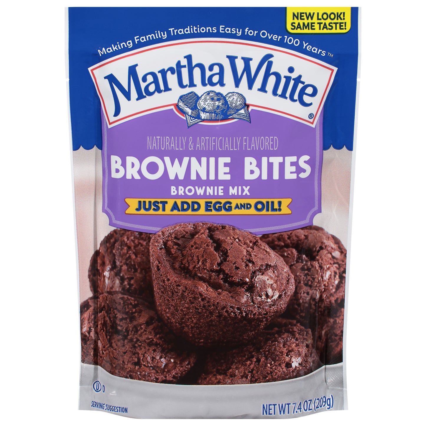 Martha White Brownie Bites Brownie Mix 7.4 oz