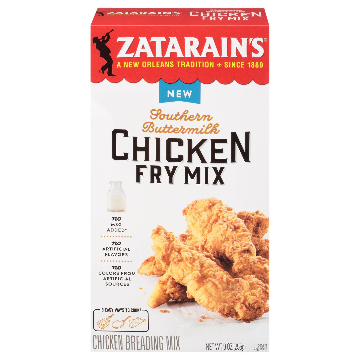 Zatarain's Chicken Fry - Southern Buttermilk, 9 oz