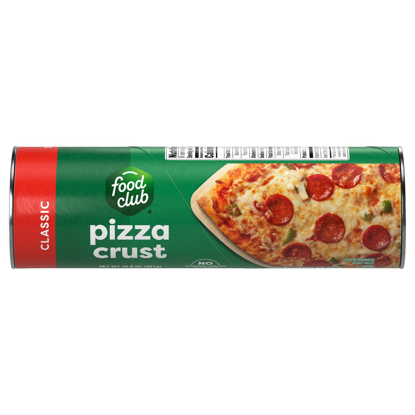 Food Club Classic Pizza Crust 13.8 oz
