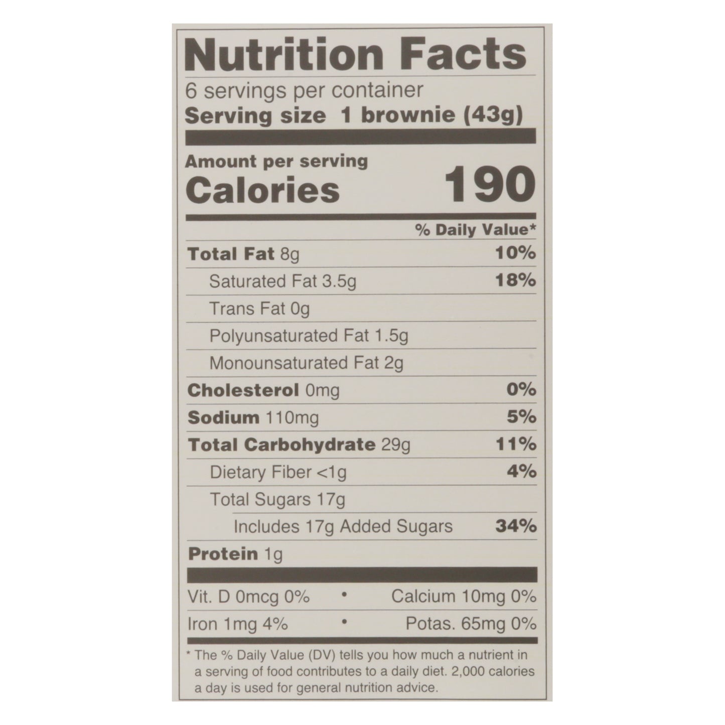 Little Debbie Football Brownies 6 ea