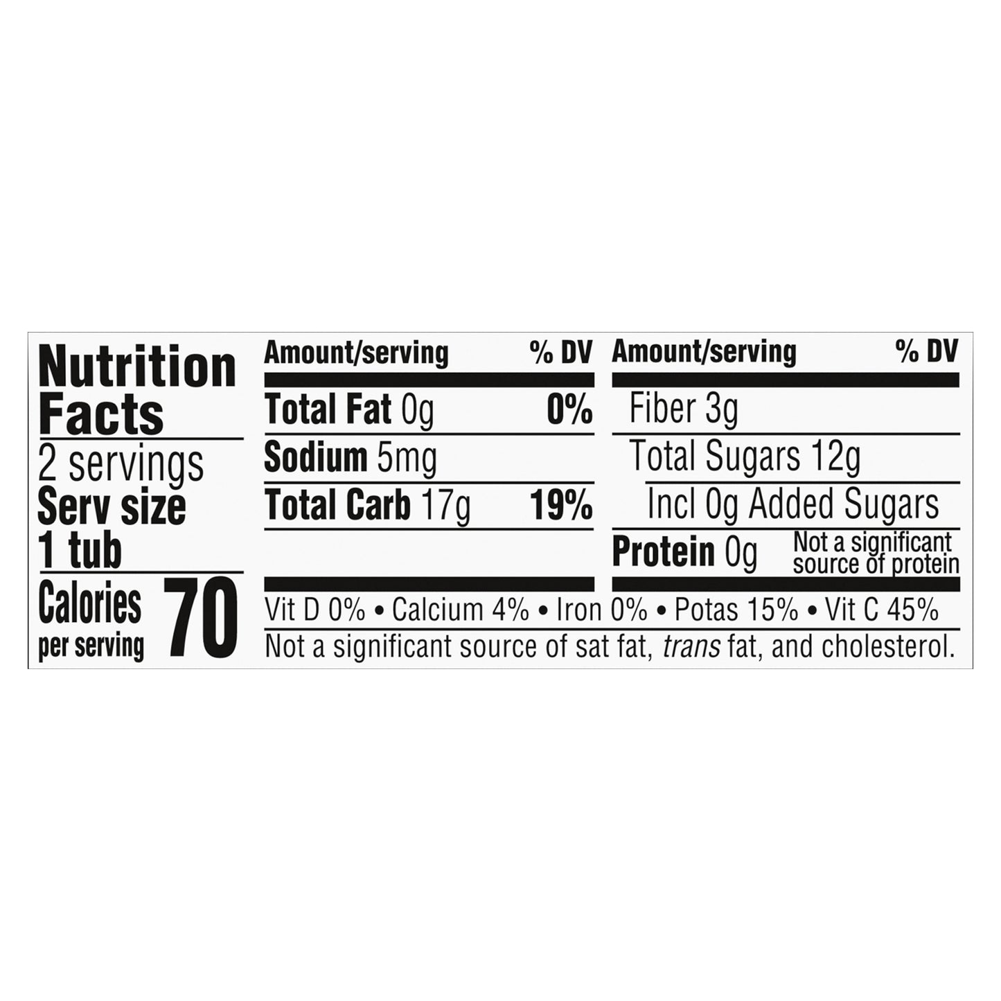 Gerber 2nd Foods Natural for Baby Pear Baby Food, 4 oz. Tubs, 2 Count