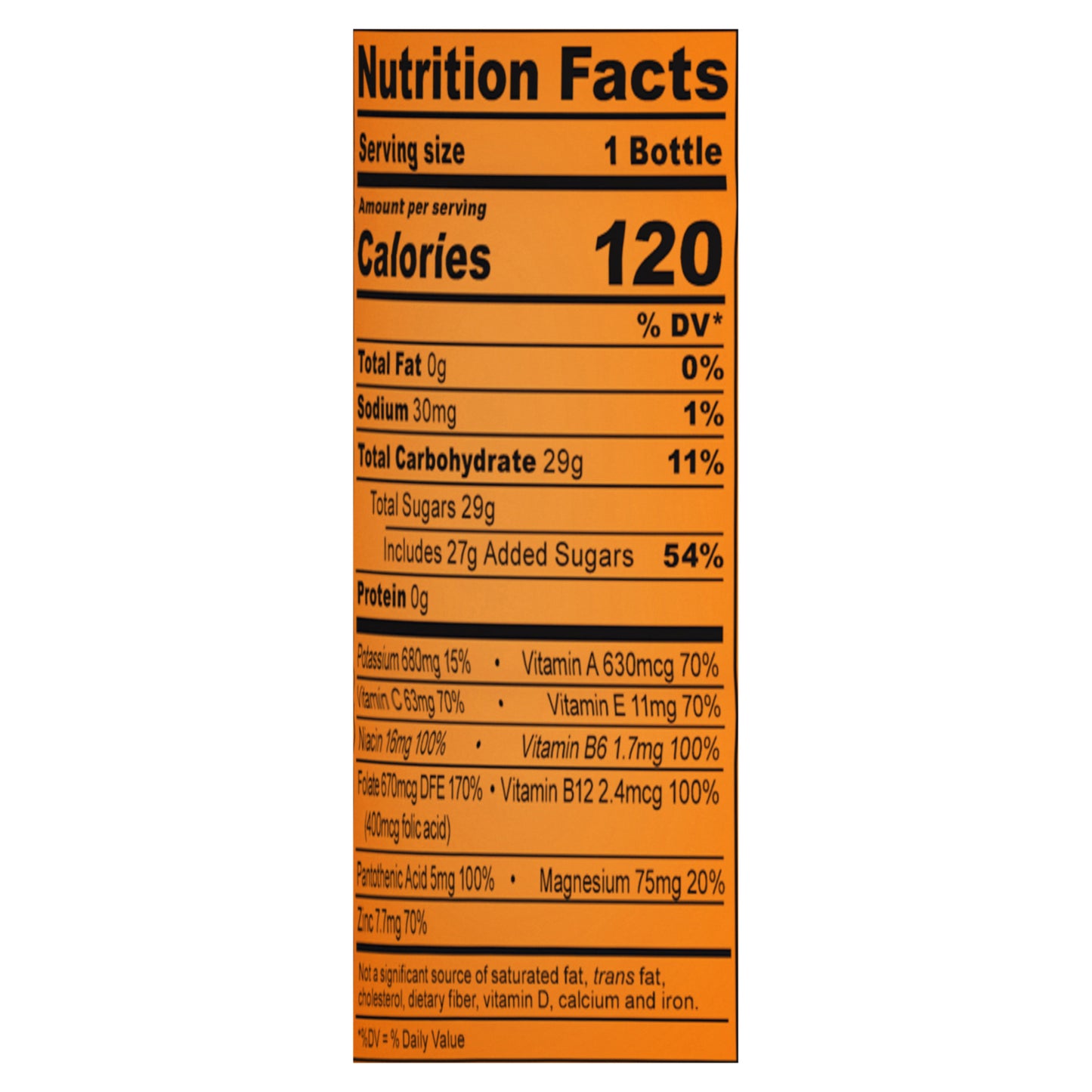 BODYARMOR Sports Drink Orange Mango, 16 fl oz