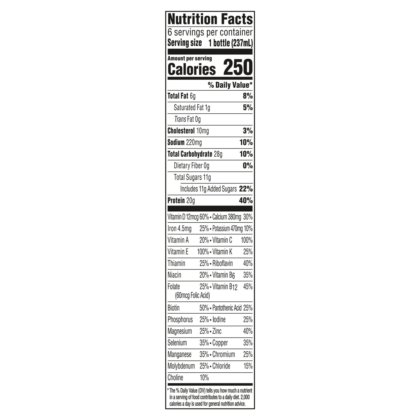 Boost High Protein Balanced Very Vanilla Nutritional Drink 6 - 8 fl oz Bottles