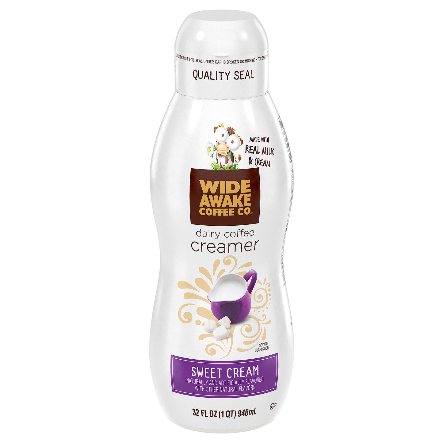 Wide Awake Coffee Co. Sweet Cream Dairy Coffee Creamer 32 fl oz