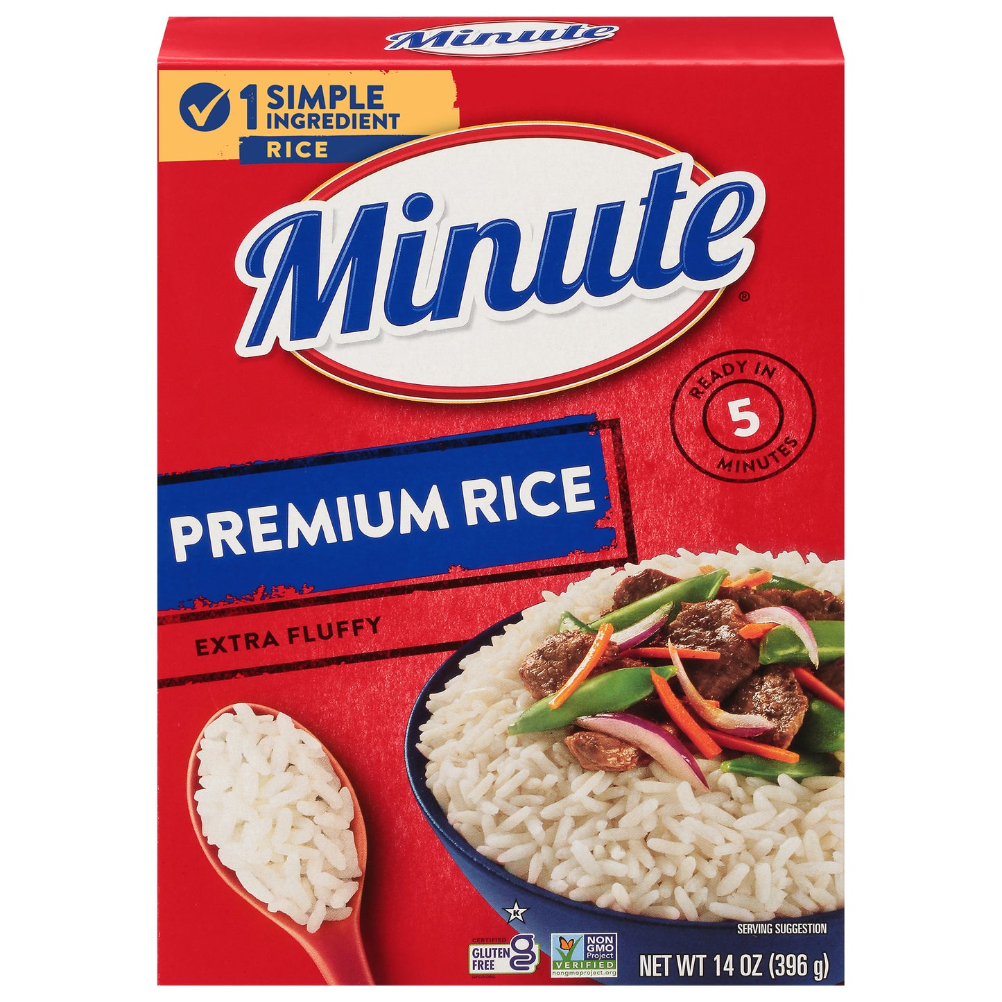 Minute Extra Fluffy Premium Rice 14 oz