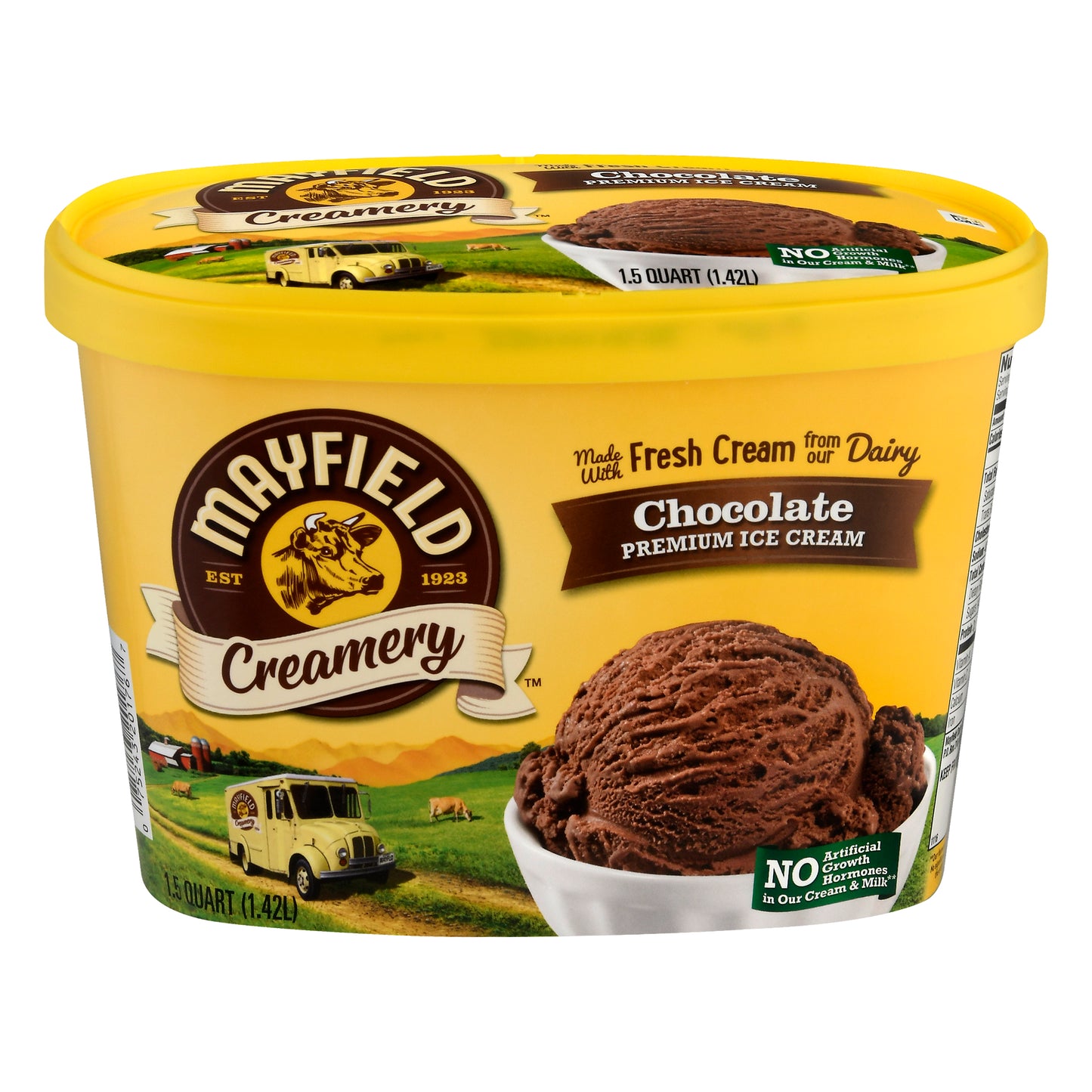 Mayfield Creamery Premium Chocolate Ice Cream 1.5 qt