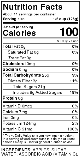 Original Applesauce 48oz