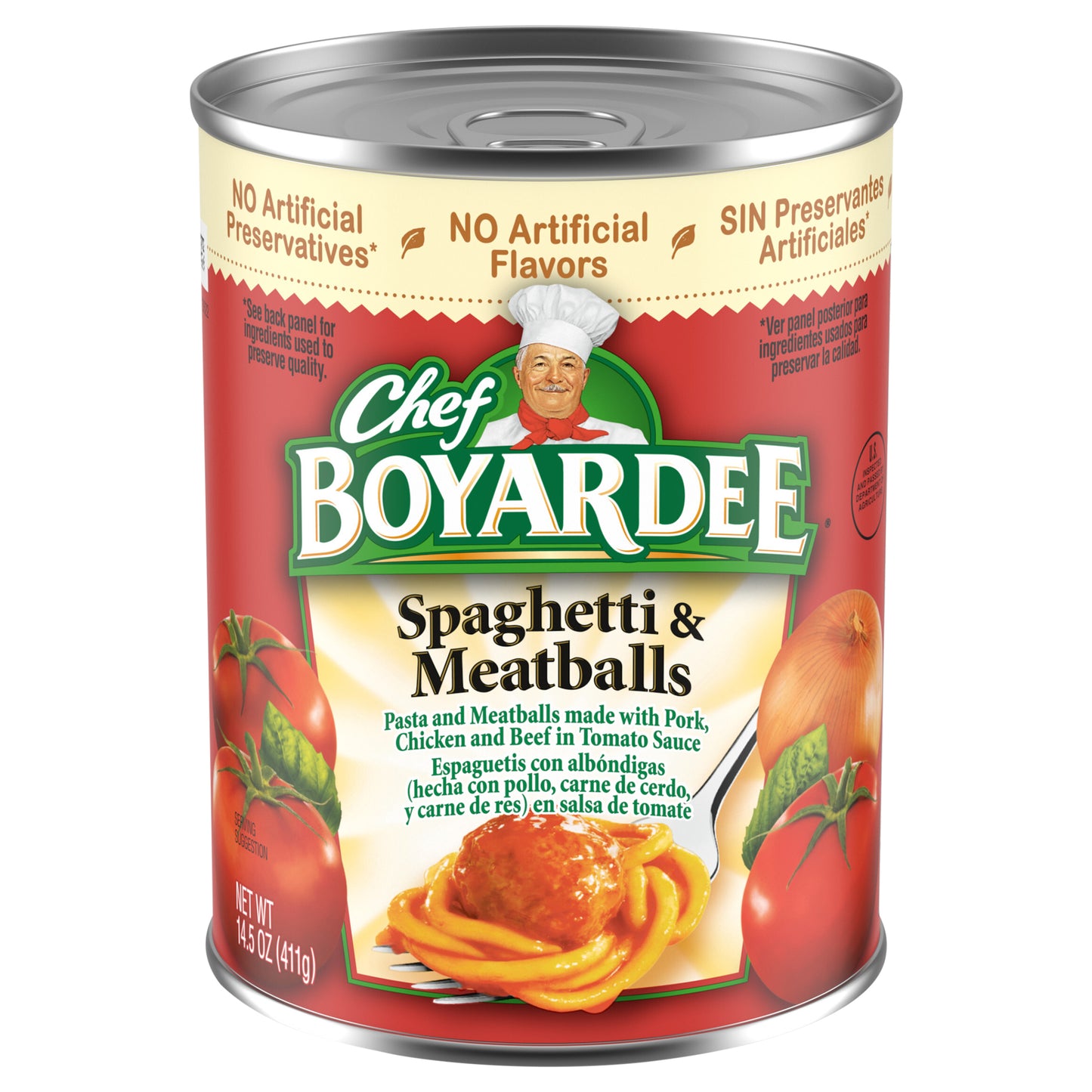 Chef Boyardee Spaghetti and Meatballs, 14.5 oz