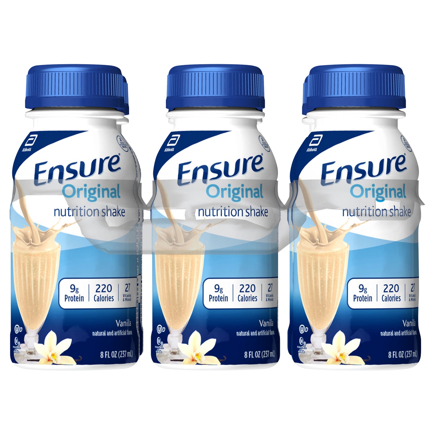 Ensure Original Nutrition Shake Vanilla Ready-to-Drink 6-8 fl oz Bottles